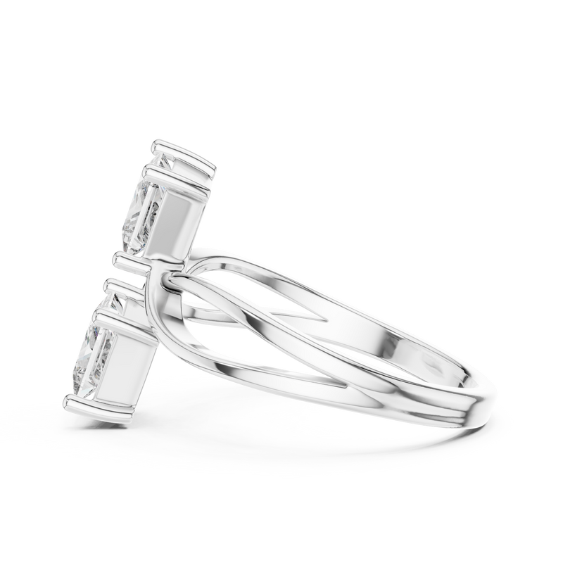 Ladies Ring 444@7 - White Gold - Image