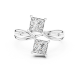 Ladies Ring 444@7 - White Gold - Image