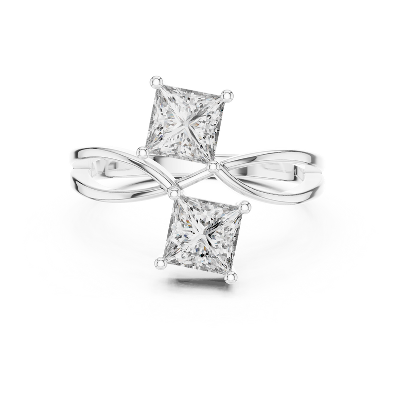 Ladies Ring 444@7 - White Gold - Image