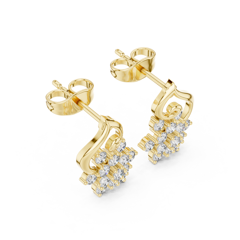 Earring 4544@7 - Yellow Gold - Image