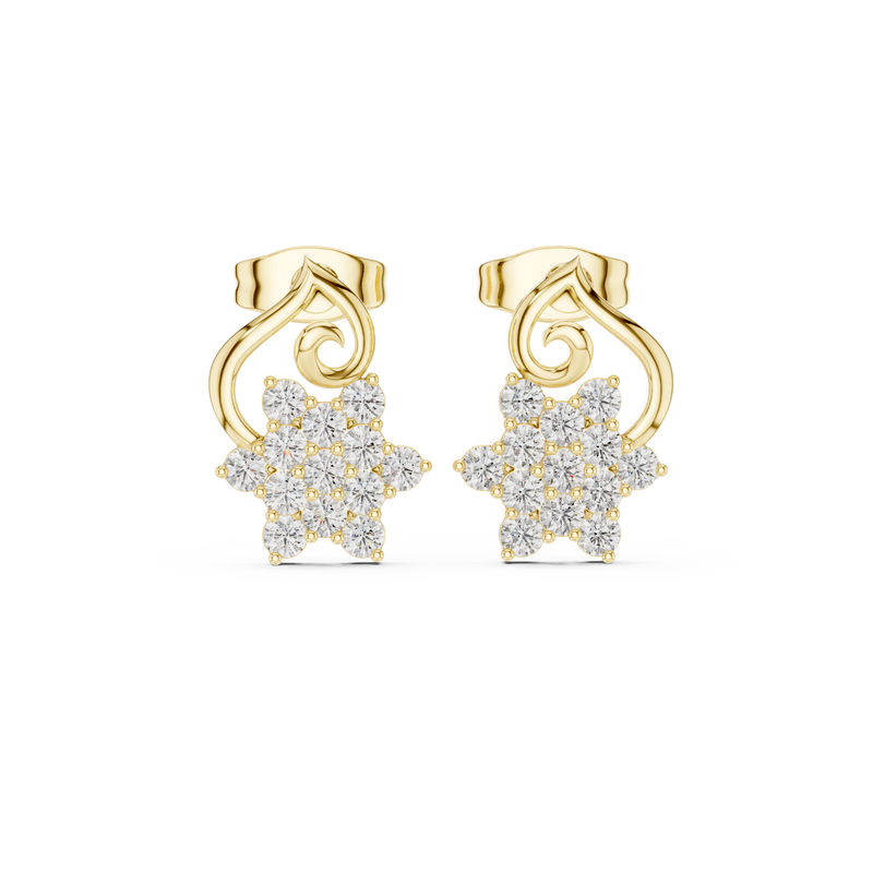 Earring 4544@7 - Yellow Gold - Image