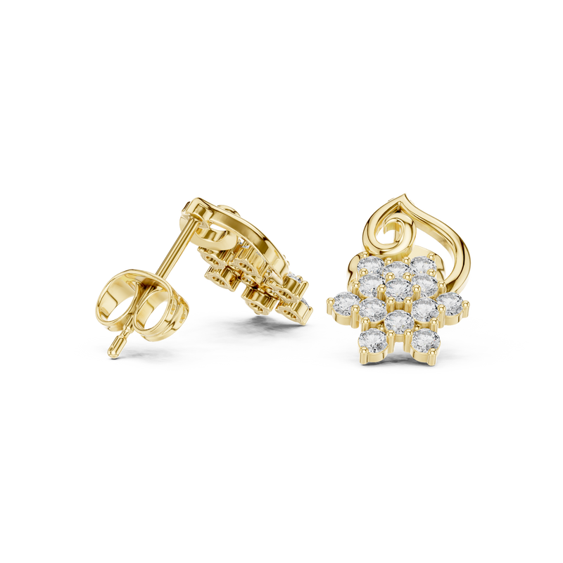 Earring 4544@7 - Yellow Gold - Image