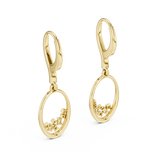 Earring 455@7 - Yellow Gold - Image