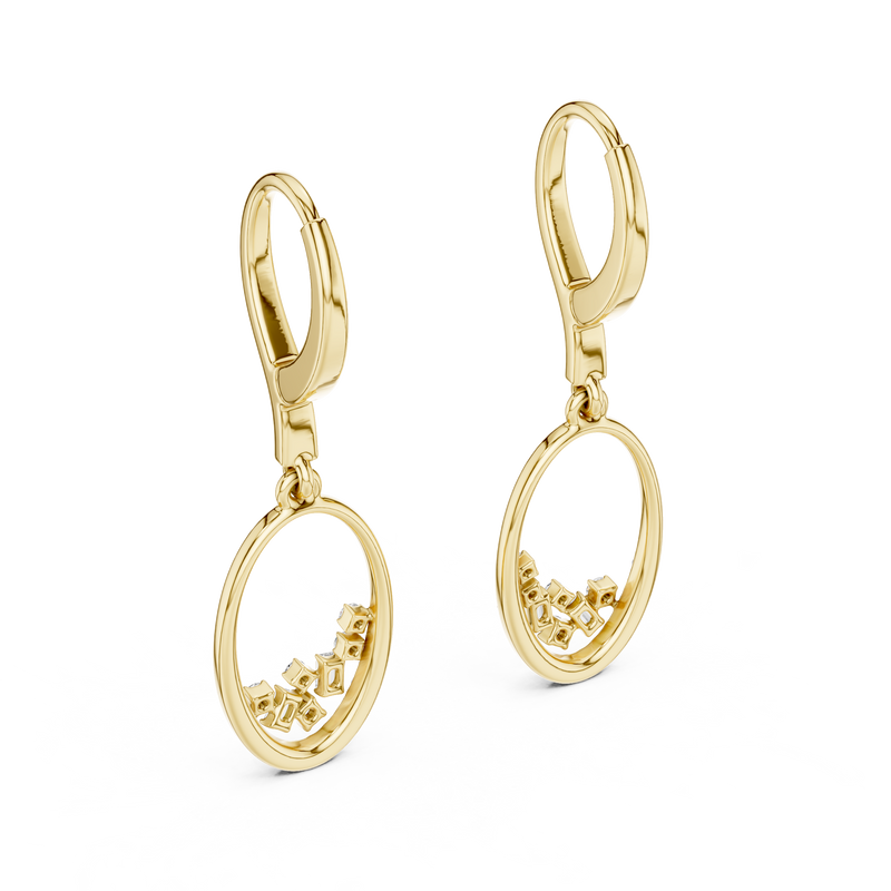 Earring 455@7 - Yellow Gold - Image