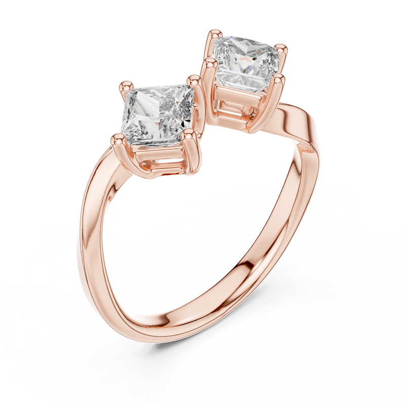 Ladies Ring 463@7 - Rose Gold - Image