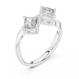 Ladies Ring 463@7 - White Gold - Image