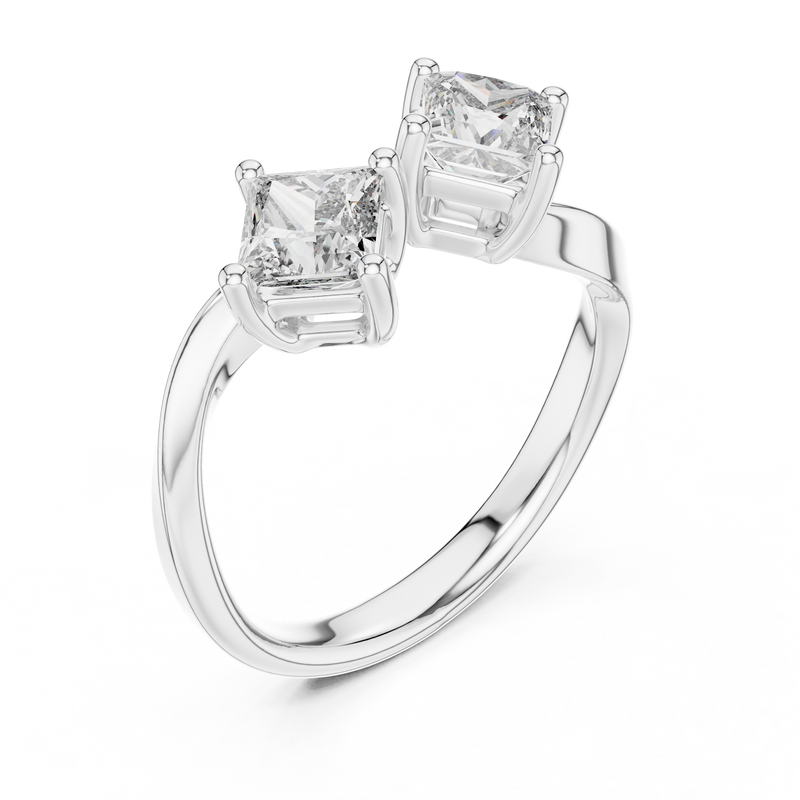 Ladies Ring 463@7 - White Gold - Image