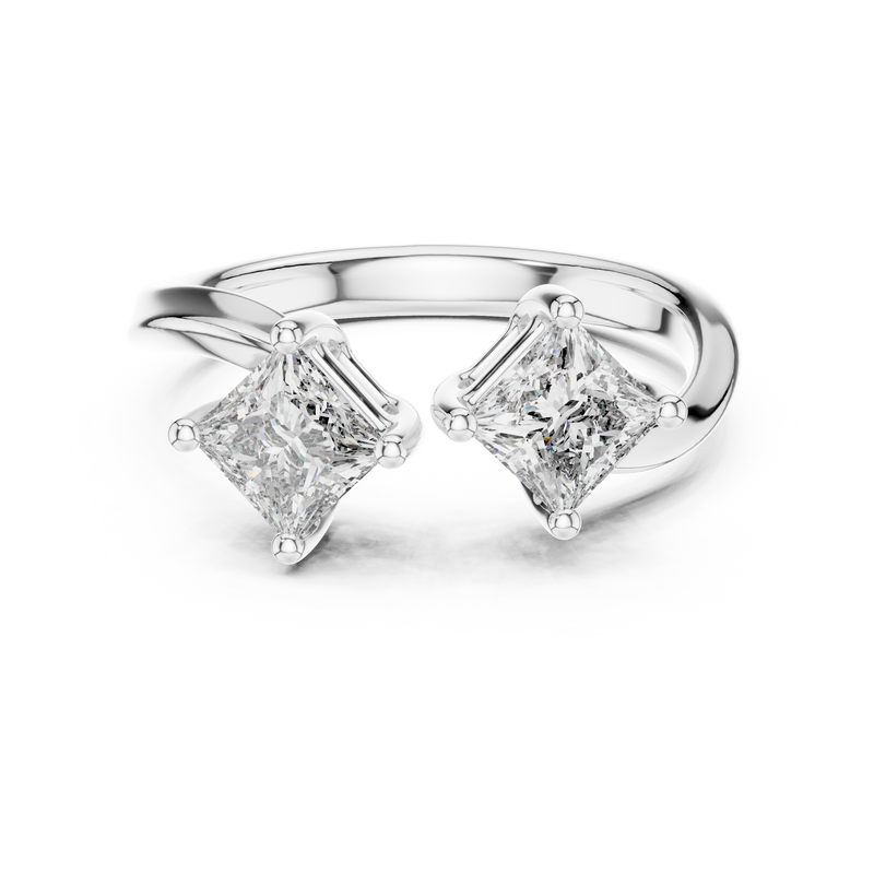 Ladies Ring 463@7 - White Gold - Image