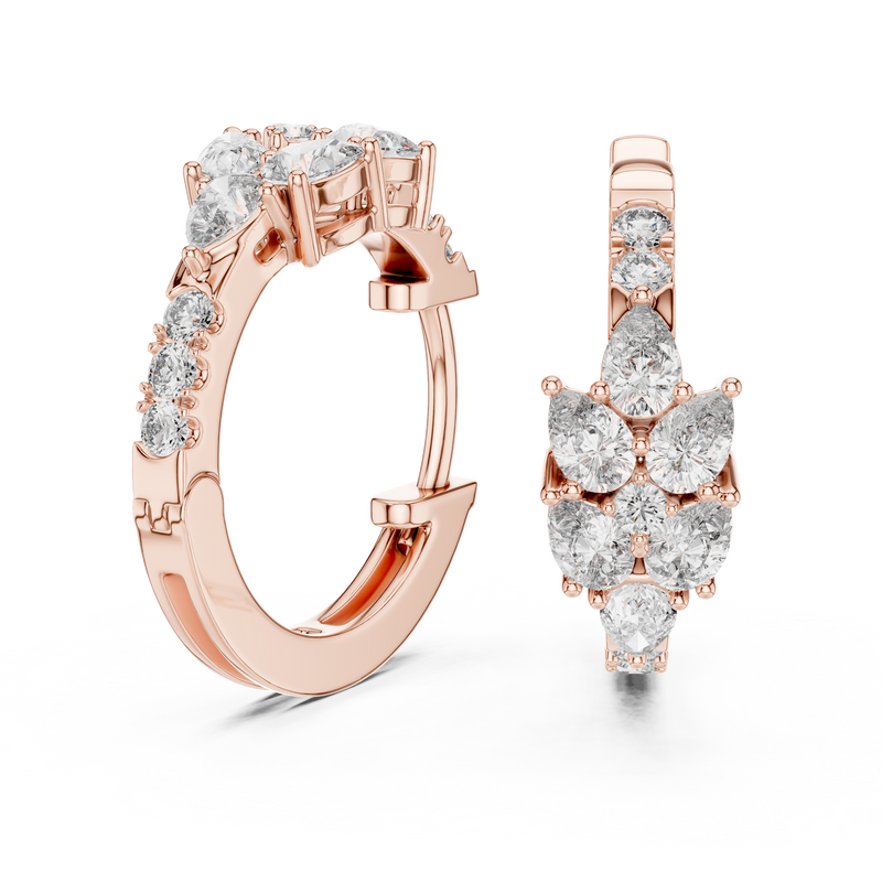Earring 483@7 - Rose Gold - Image