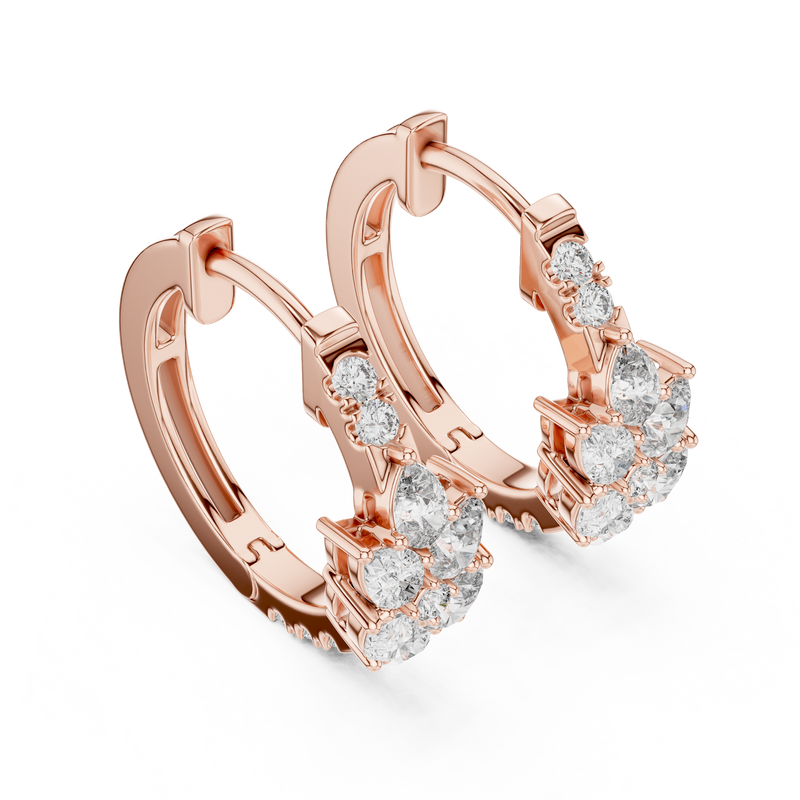 Earring 483@7 - Rose Gold - Image