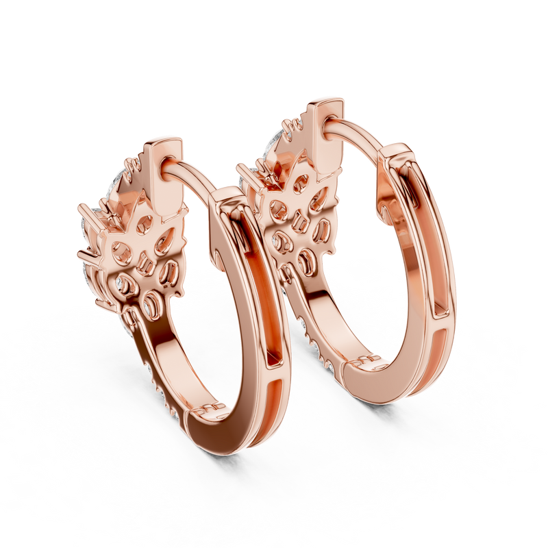 Earring 483@7 - Rose Gold - Image