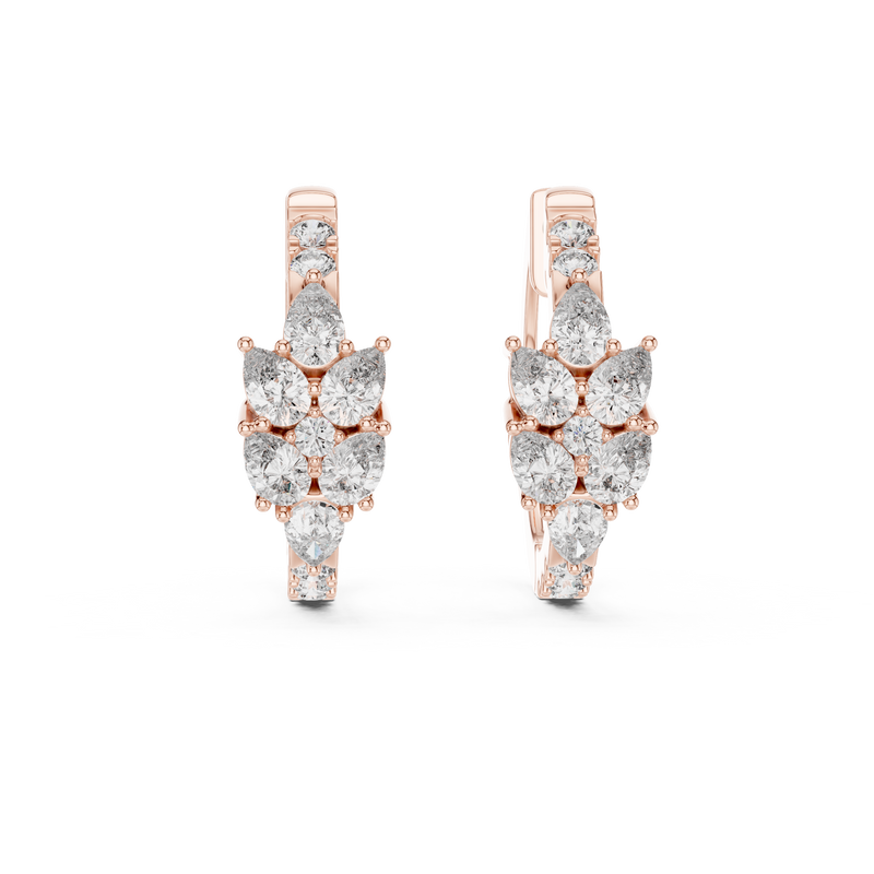 Earring 483@7 - Rose Gold - Image