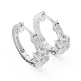 Earring 483@7 - White Gold - Image