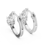 Earring 483@7 - White Gold - Image