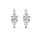 Earring 483@7 - White Gold - Image