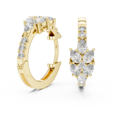 Earring 483@7 - Yellow Gold - Image
