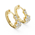 Earring 483@7 - Yellow Gold - Image