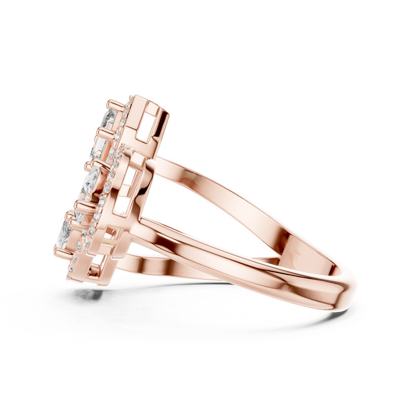 Ladies Ring 504 - Rose Gold - Image