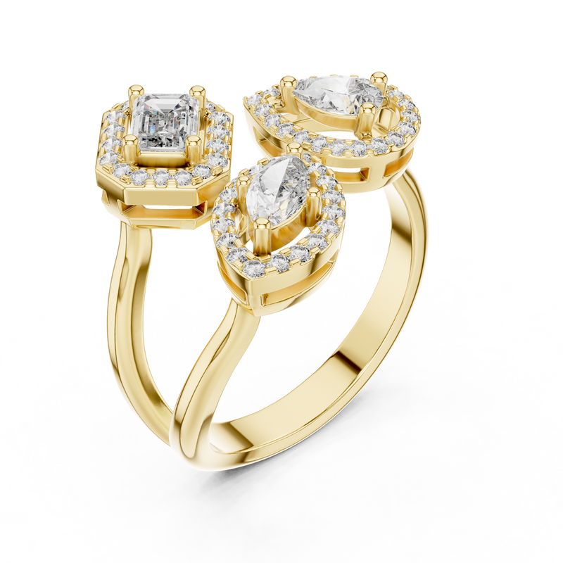 Ladies Ring 504 - Yellow Gold - Image
