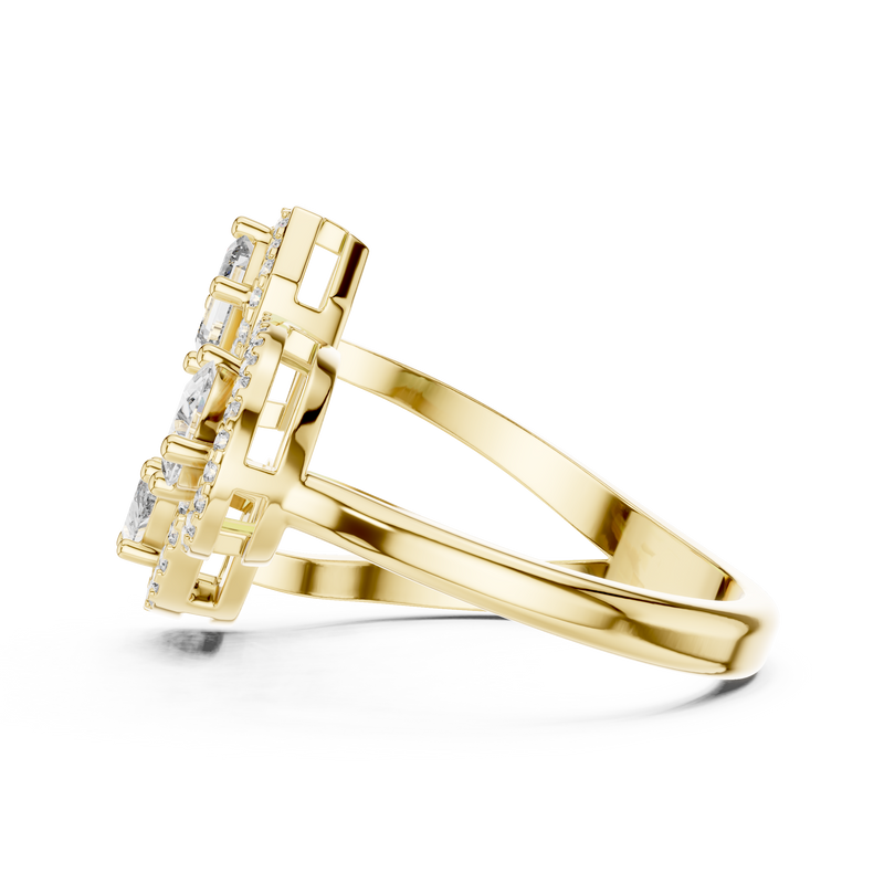 Ladies Ring 504 - Yellow Gold - Image