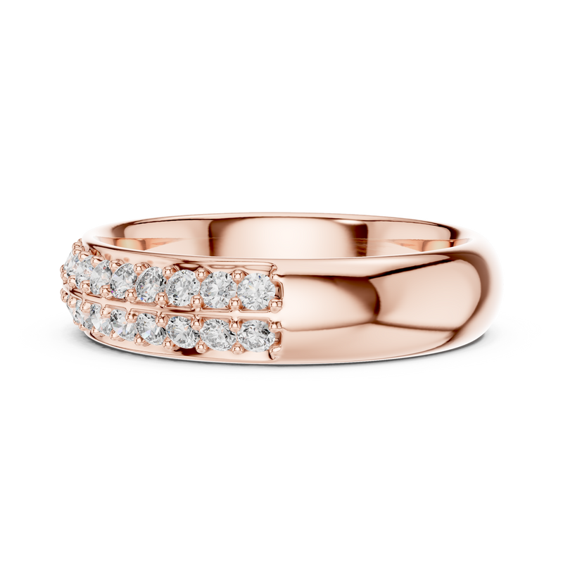 Ladies Ring 549@7 - Rose Gold - Image