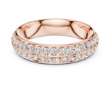 Ladies Ring 549@7 - Rose Gold - Image