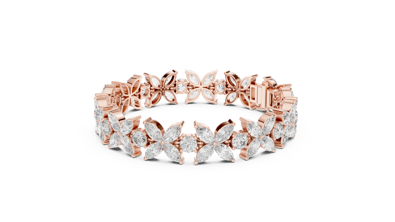 Ladies Bracelet 57@7 - Rose Gold - Image
