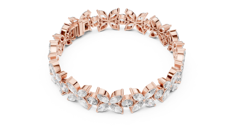 Ladies Bracelet 57@7 - Rose Gold - Image