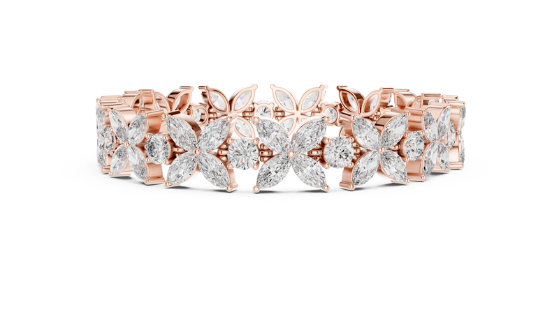 Ladies Bracelet 57@7 - Rose Gold - Image