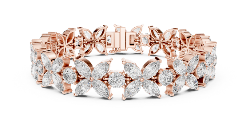 Ladies Bracelet 57@7 - Rose Gold - Image