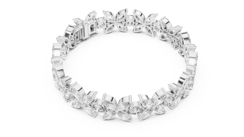 Ladies Bracelet 57@7 - White Gold - Image
