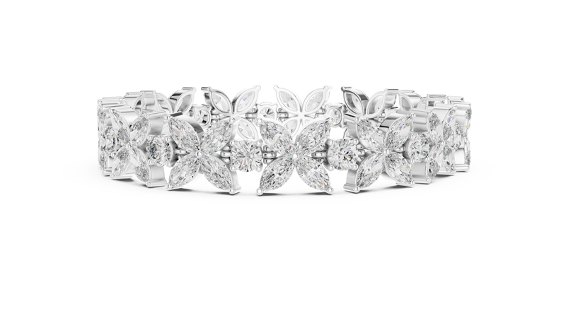 Ladies Bracelet 57@7 - White Gold - Image