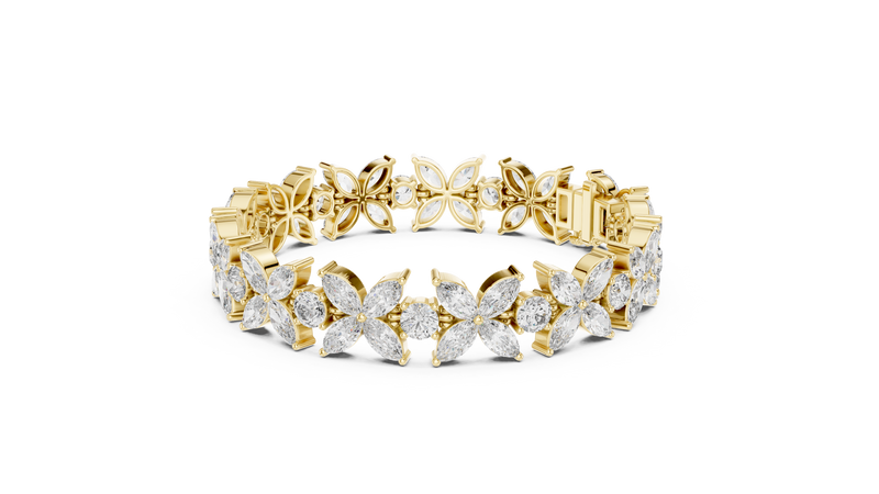 Ladies Bracelet 57@7 - Yellow Gold - Image