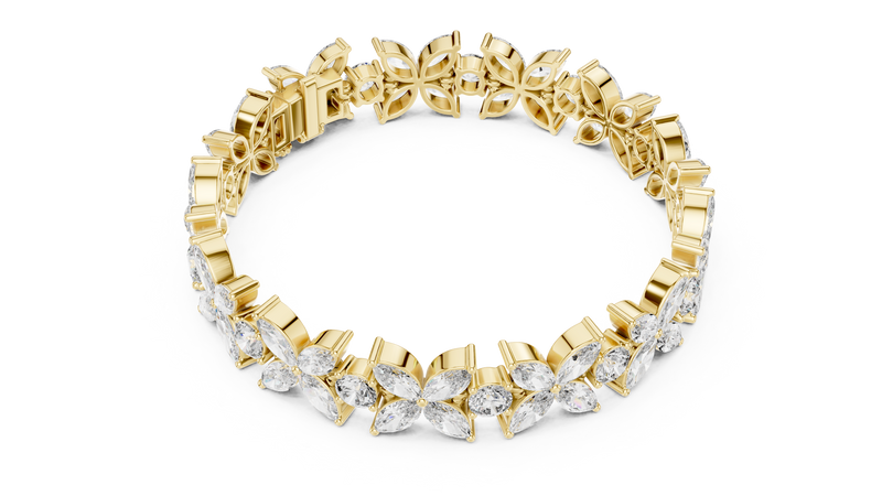 Ladies Bracelet 57@7 - Yellow Gold - Image