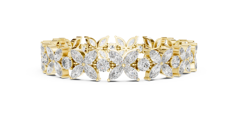 Ladies Bracelet 57@7 - Yellow Gold - Image