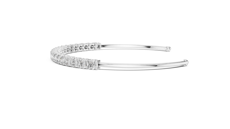 Ladies Bracelet 588@7 - White Gold - Image