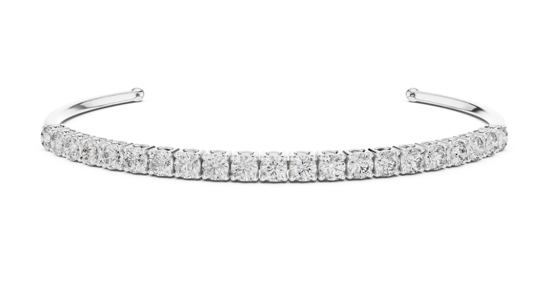 Ladies Bracelet 588@7 - White Gold - Image