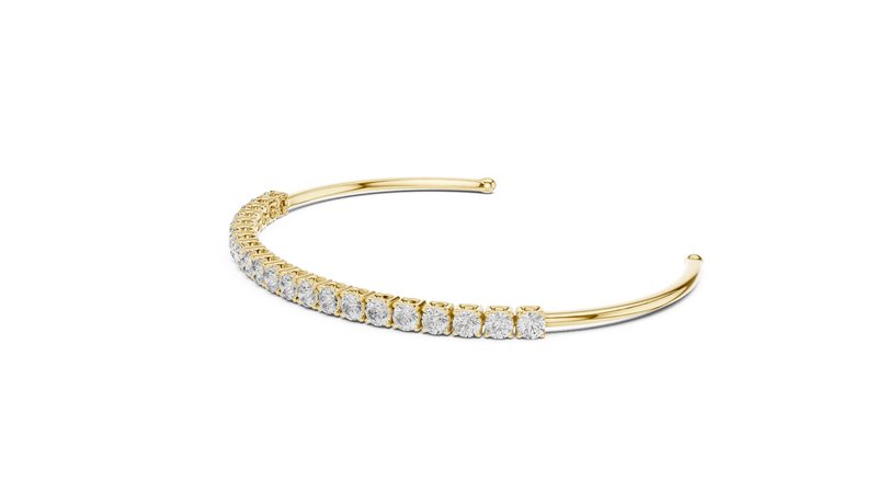 Ladies Bracelet 588@7 - Yellow Gold - Image