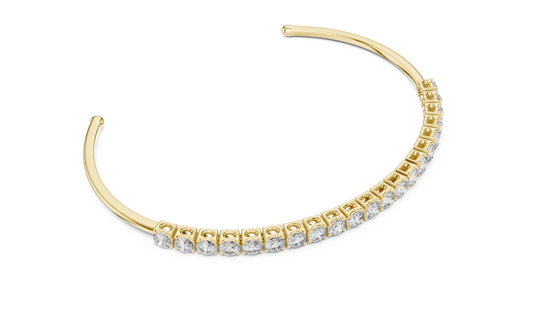 Ladies Bracelet 588@7 - Yellow Gold - Image