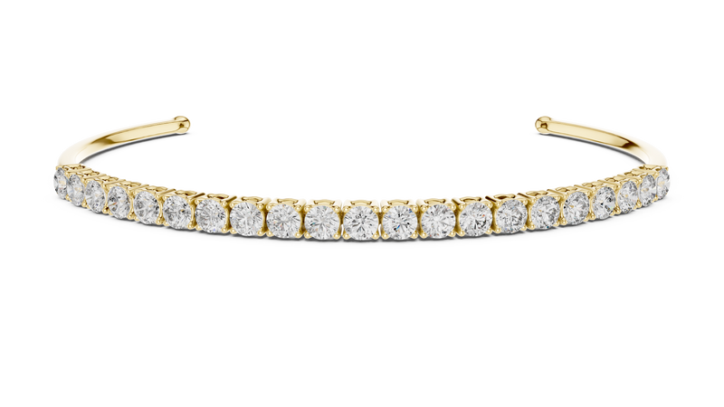 Ladies Bracelet 588@7 - Yellow Gold - Image