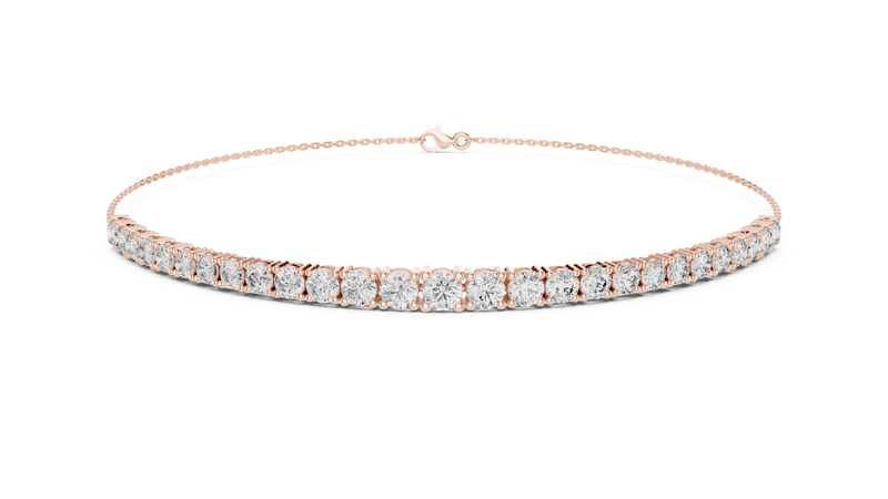 Ladies Bracelet 589@7 - Rose Gold - Image