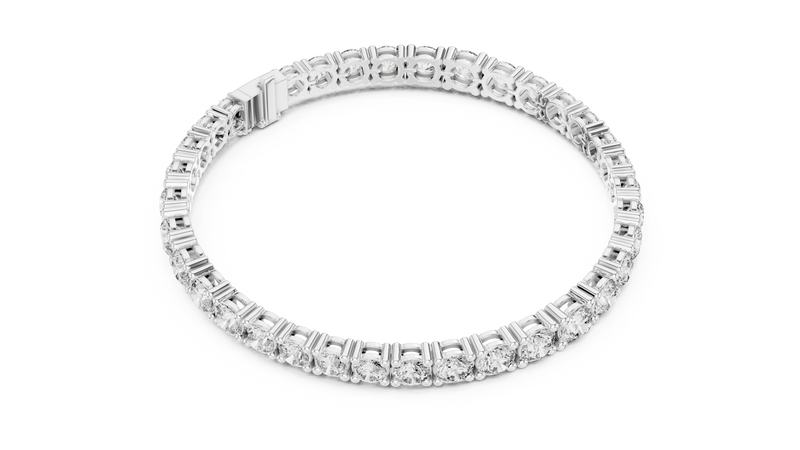 Ladies Bracelet 594@7 - White Gold - Image
