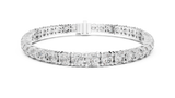 Ladies Bracelet 594@7 - White Gold - Image