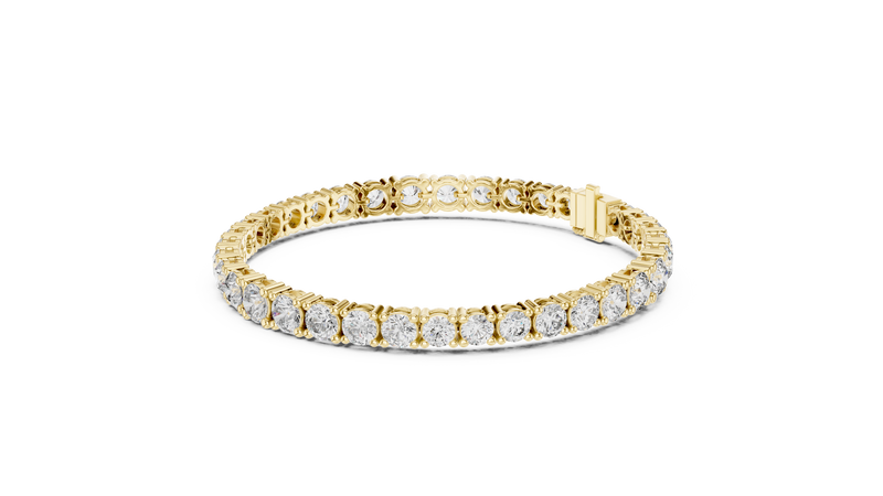 Ladies Bracelet 594@7 - Yellow Gold - Image