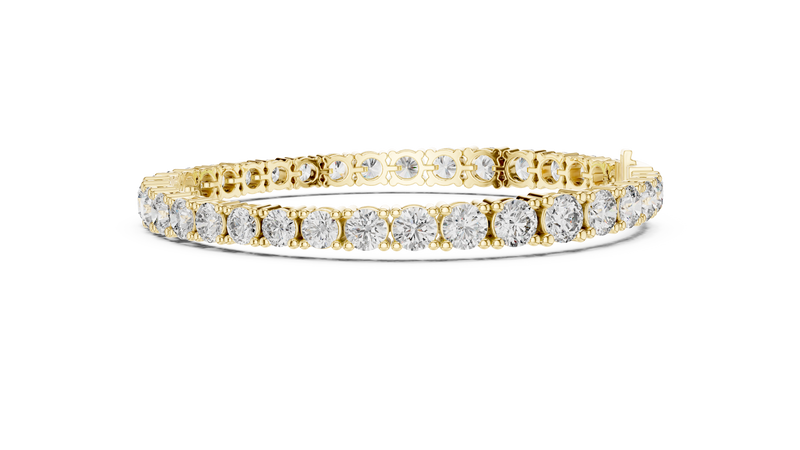 Ladies Bracelet 594@7 - Yellow Gold - Image