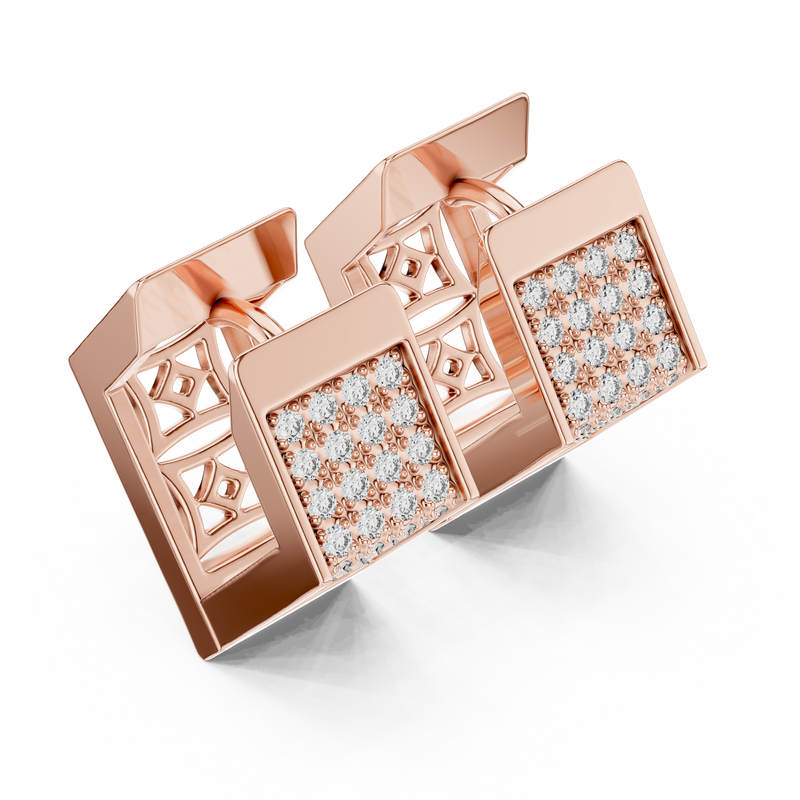 Earring 5@7 - Rose Gold - Image