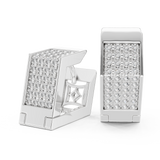 Earring 5@7 - White Gold - Image