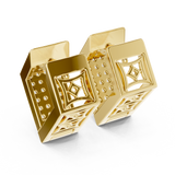 Earring 5@7 - Yellow Gold - Image