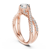 Ladies Ring 638@7 - Rose Gold - Image