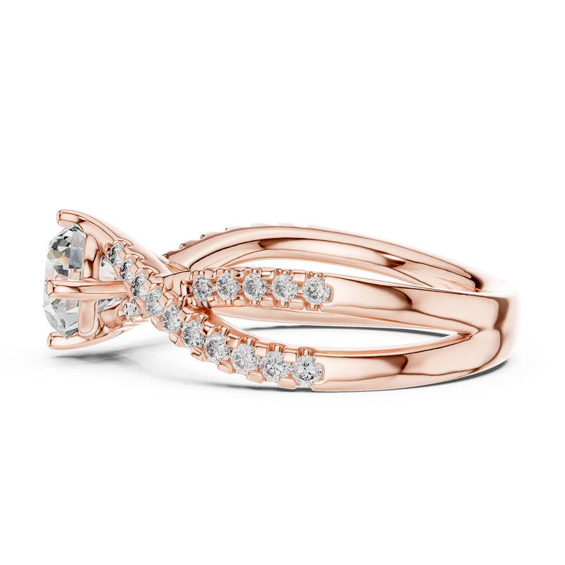 Ladies Ring 638@7 - Rose Gold - Image